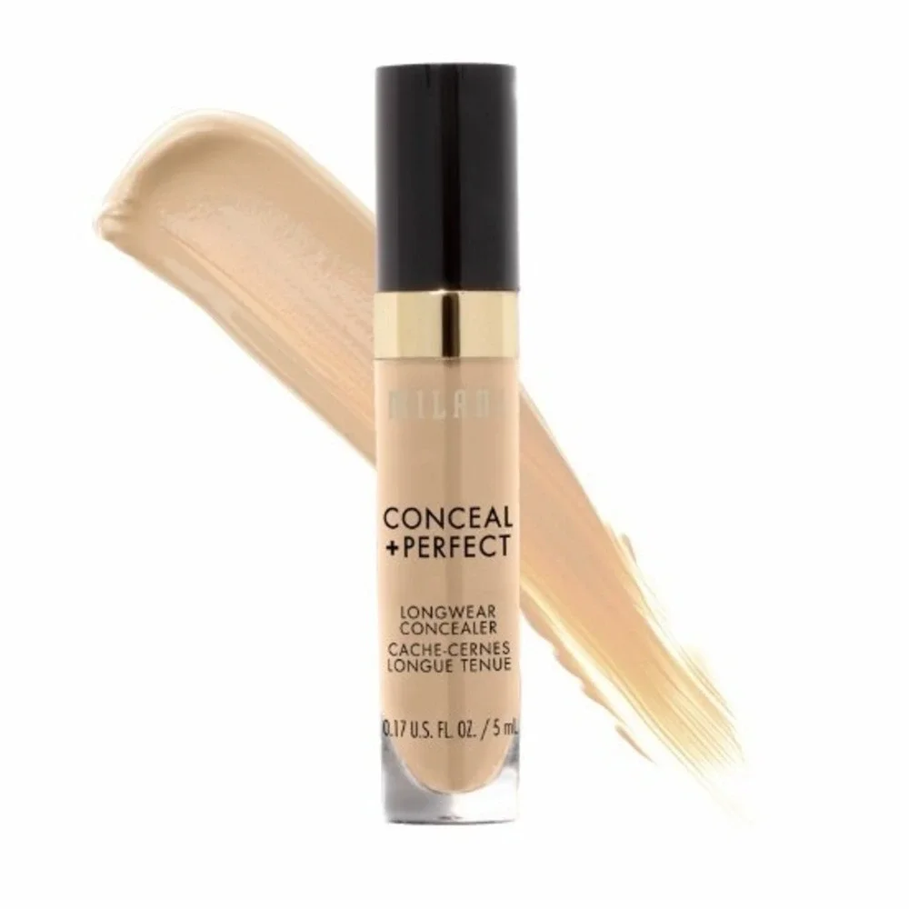 Milani Conceal + Perfect Longwear Concealer 12 hours 125 Light Natural Matte